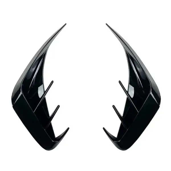 M Sports Front Rear Skirts Canards Splitter Flag Zst-341 Glossy Black CC-3713 Compatible With BMW 3 Series G20 2019-2023 Pre-facelift