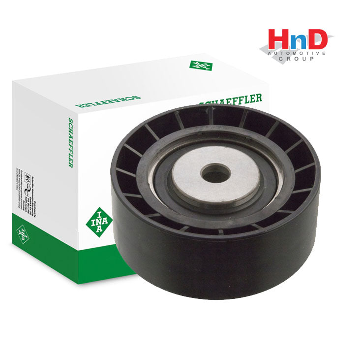 INA (INA # 532 0144 10) Deflection / Guide Pulley, v-ribbed Belt For BMW E31 E38 E39 11281704500