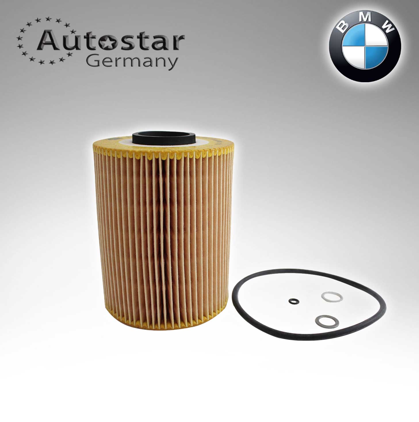 Autostar Germany OIL FILTER Kit For BMW 11421730389