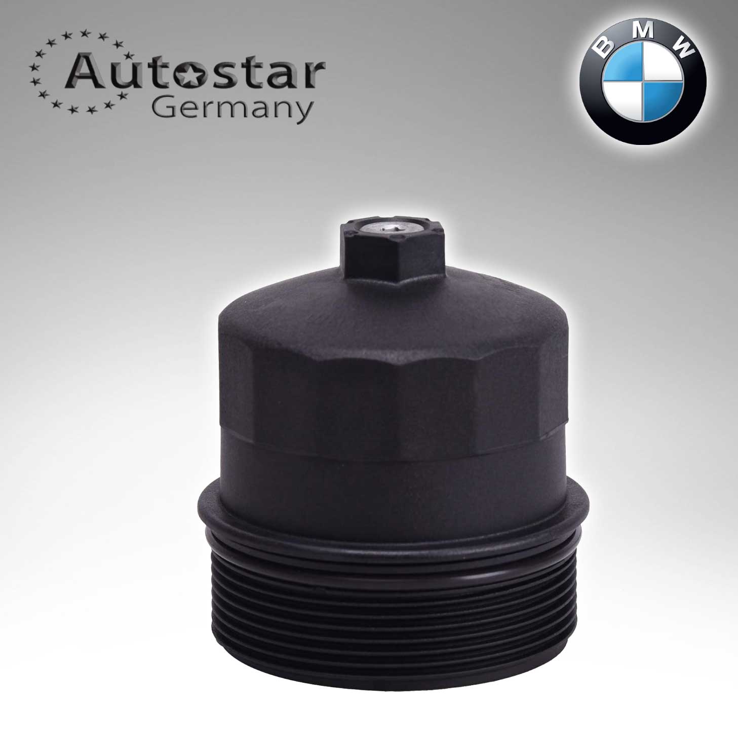 BMW COVER. OIL FILTER HOUSING E60 E63 E65 E70 11427521353