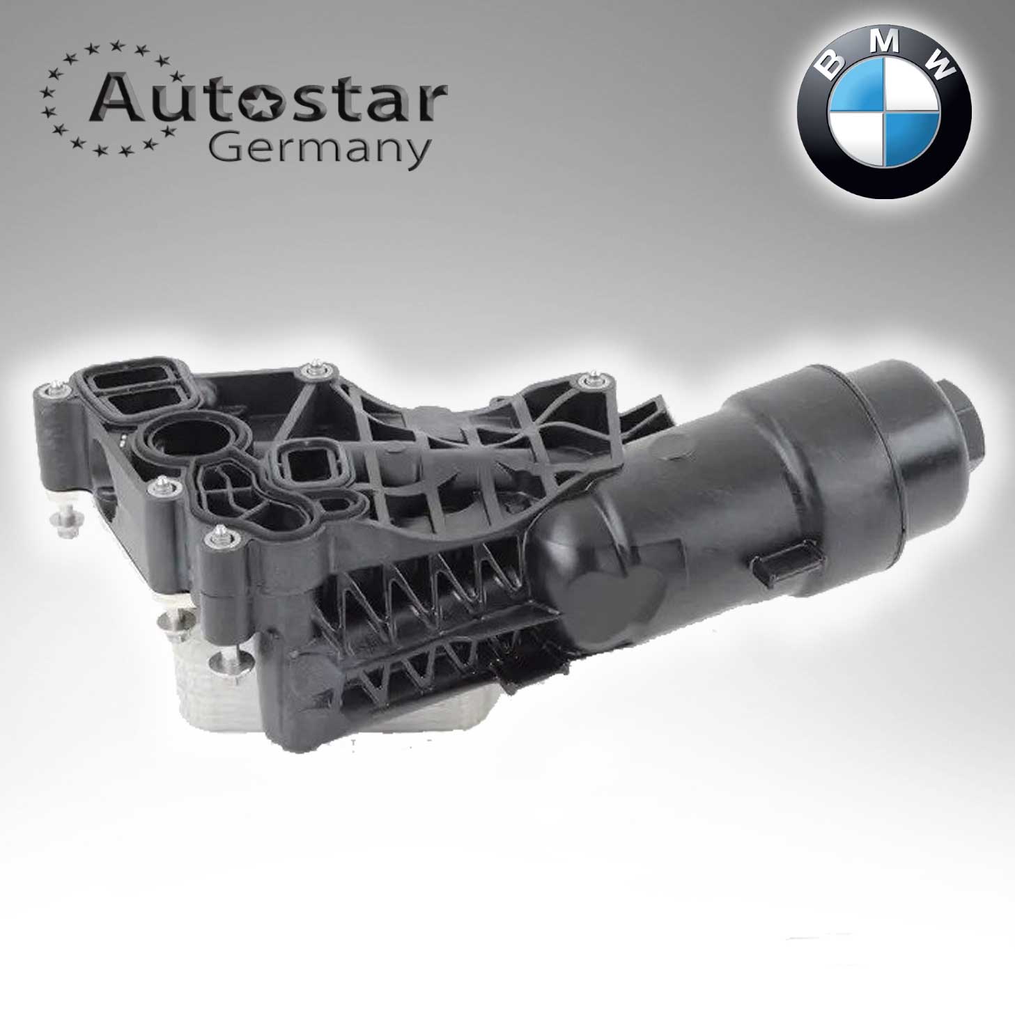 BMW OIL FILTER COOLING ASSEMBLY 11428585235