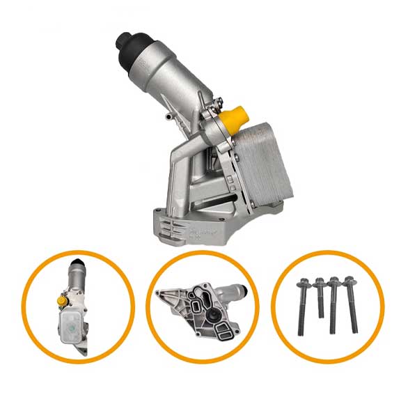 Autostar Germany OIL FILTER HOUSING (Aluminum) For BMW 11428596283