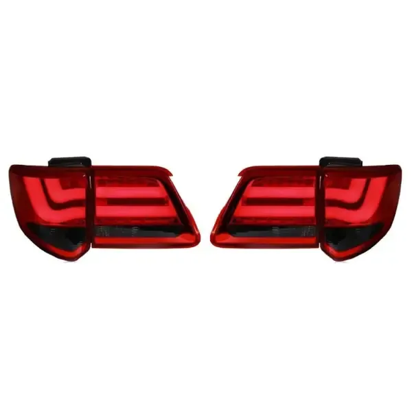 Rear Tail Light Taillight Tail Lamp Bm Style Red Smoke CC-4997 Compatible With Toyota Fortuner 2012-2015