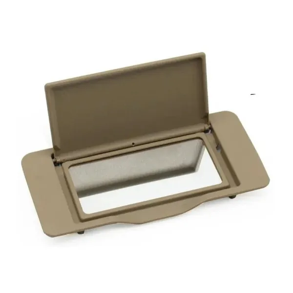 Car Sun Shade Visor Mirror Makeup Cosmetic Mirror 1648100710 8q31 Beige Left A CC-6625 Compatible With Mercedes Benz Ml Gl Amg W164 2007-2008 C Class W203 2001-2007