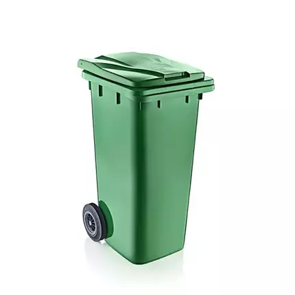 Cello Dustbin Economic 120L Plastic With Wheel Waste Bin With Tyres