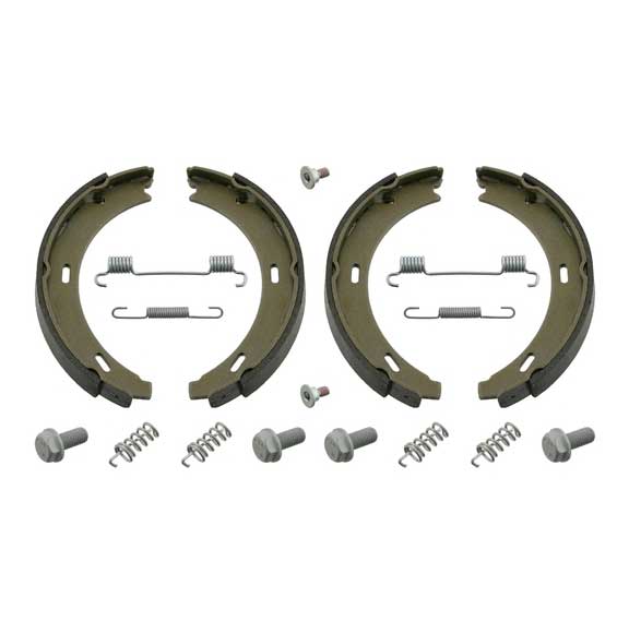 Autostar Germany HAND BRAKE SHOE WITH SPRING For Mercedes Benz 1244200720
