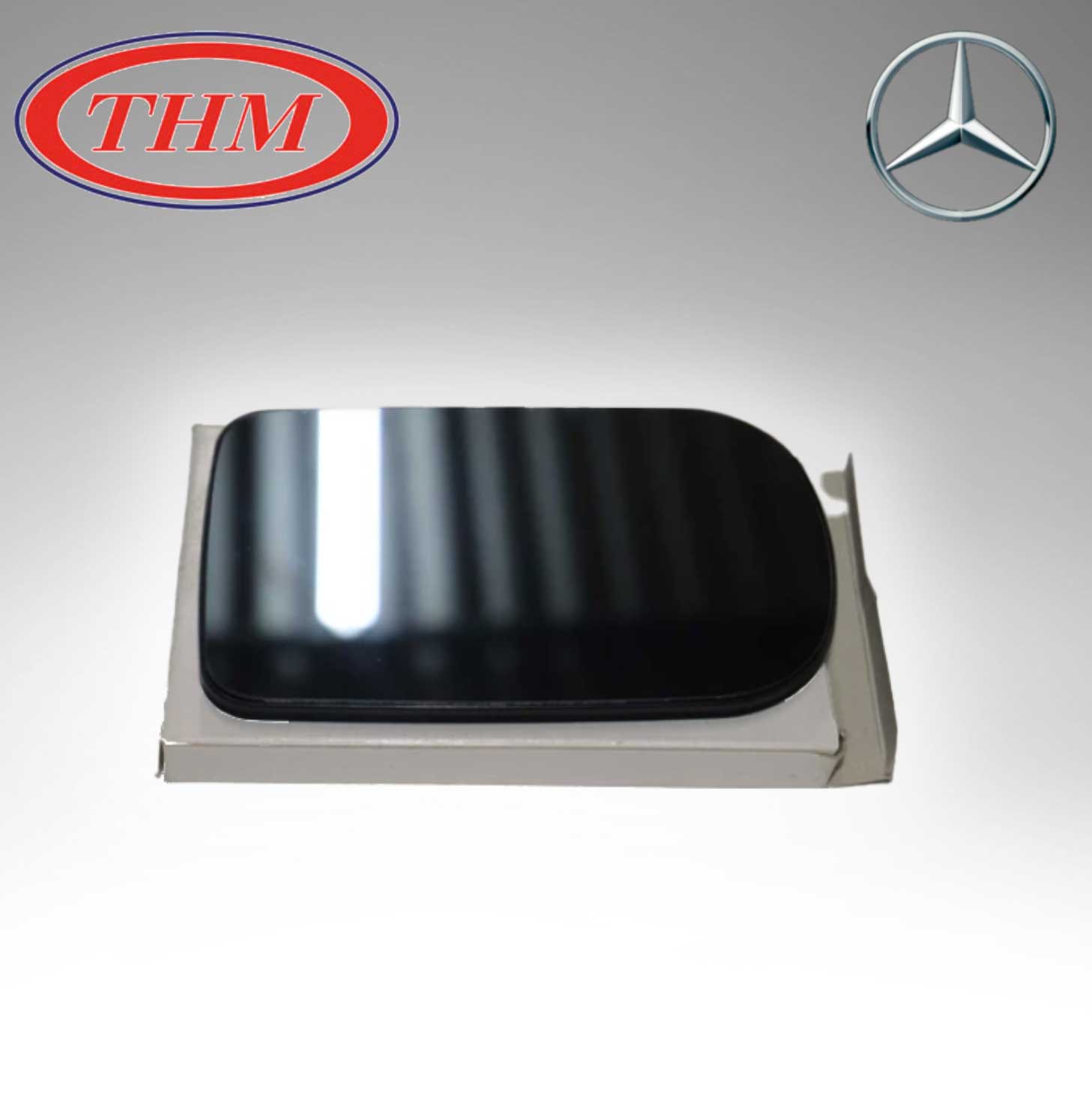 THM TH-124GHL (Taiwan) GLASS ONLY W/HEAT LEFT HAND For Mercedes Benz 1248100421