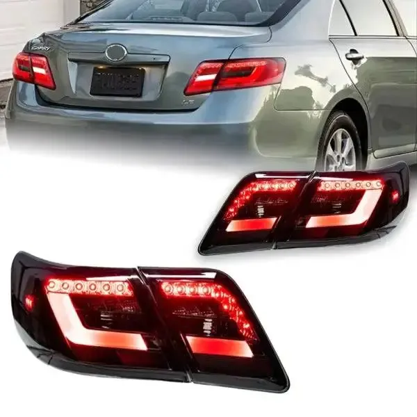 LED Tail Light Rear Fog Brake Turn Signal Compatible With Toyota Camry 2008-2011