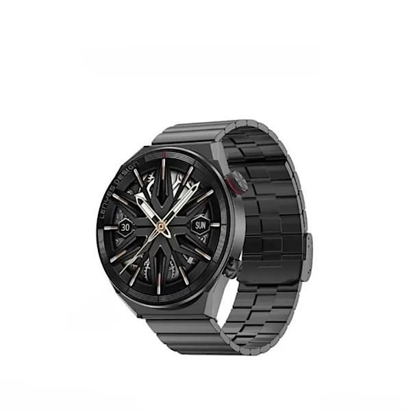 Lenyes LW-210 Men Black Metal Smart Watches