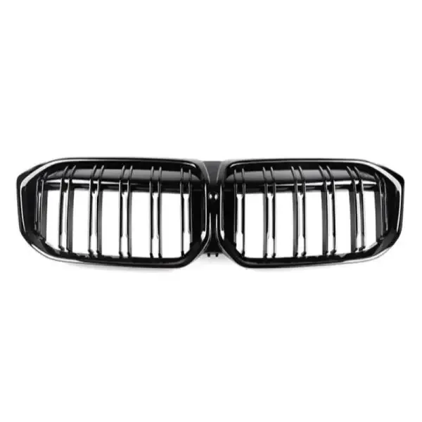 Front Bumper Show Grill G20 Lci Grill Glossy Black Double CC-3007 Compatible With Bmw 3 Series G20 G28 LCI 2023+