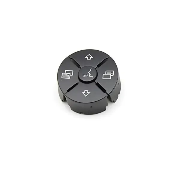 Steering Knob Button Black 16487005589116l Left CC-2755 Compatible With Mercedes Ml W164 2008-2012 Gl W164 2008-12 W251 2010-2017 Cls W219 2007-2012 Slk W171 2009-2012 W230