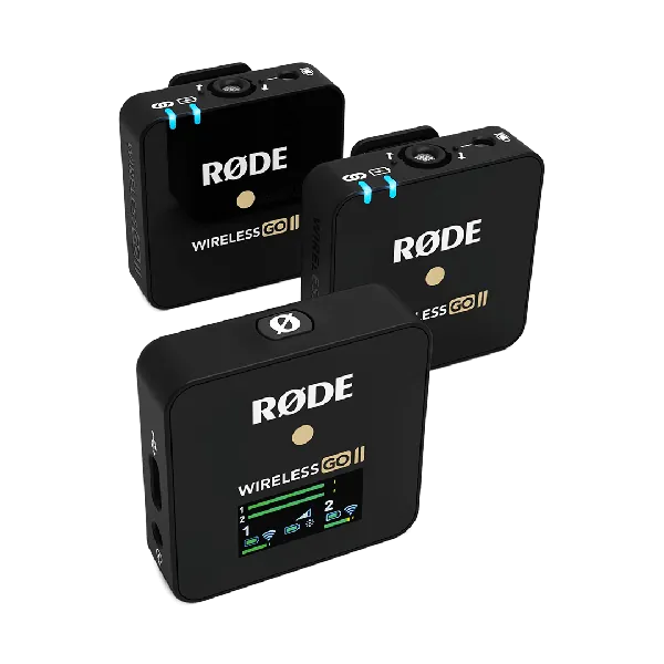 RODE Wireless GO II Dual Channel Wireless Microphone System