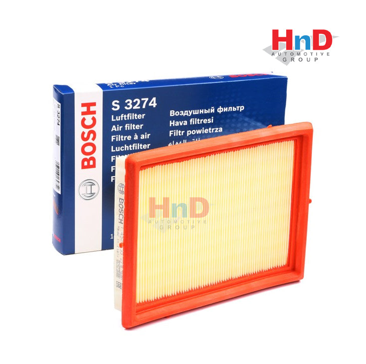 BOSCH ( #1457433274) Air filter, 34mm, 169mm, 226mm, Filter Insert 1457433274