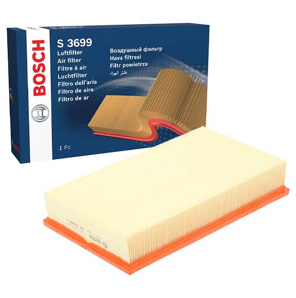 Bosch Air Filter Element ­S 3699 (1 457 433 699) For Mercedes Benz 1457433699