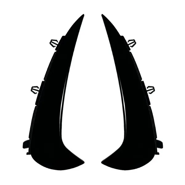 Rear Amg Bumper Air Vent Splitter Side Skirts Flag Canard Glossy Black Zst-672 Gb CC-6188 Compatible With Mercedes Benz Glc W254 X254 2023 +