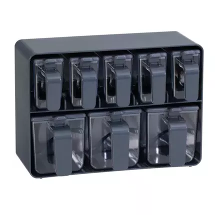 Herevin Spice Set 8pcs PVC Grey 161280-802