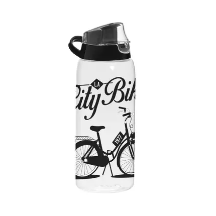 Herevin Sports Water Bottle-PC 1000ml - With Screw Cap City Bike 161546-009