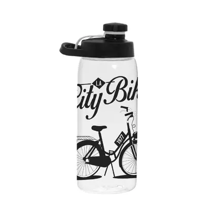 Herevin Sports Water Bottle-PC 1000ml with Screw Cap - City Bike 161549-009