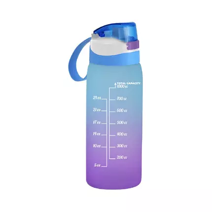 Herevin Sports Bottle-PC 1000ml Double Color Painted Blue 161646-160