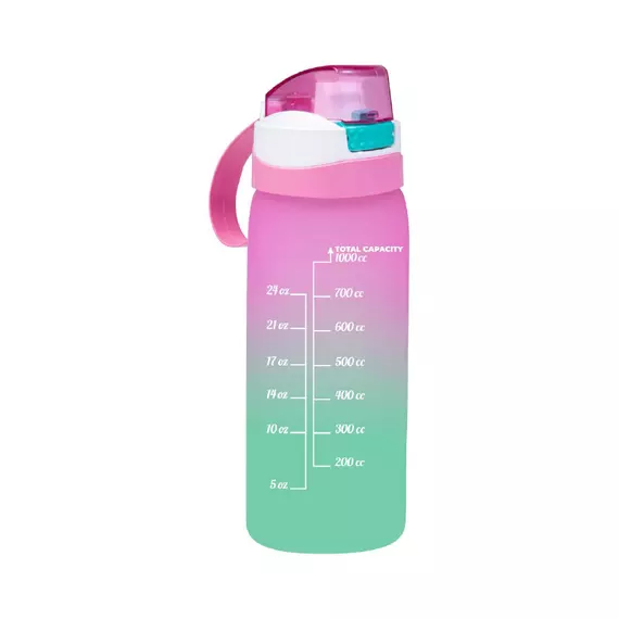 Herevin Sports Bottle-PC 1000ml Double Color Painted Pink 161646-161