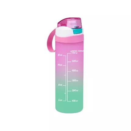 Herevin Sports Bottle-PC 750ml Double Color Painted Pink 161670-161