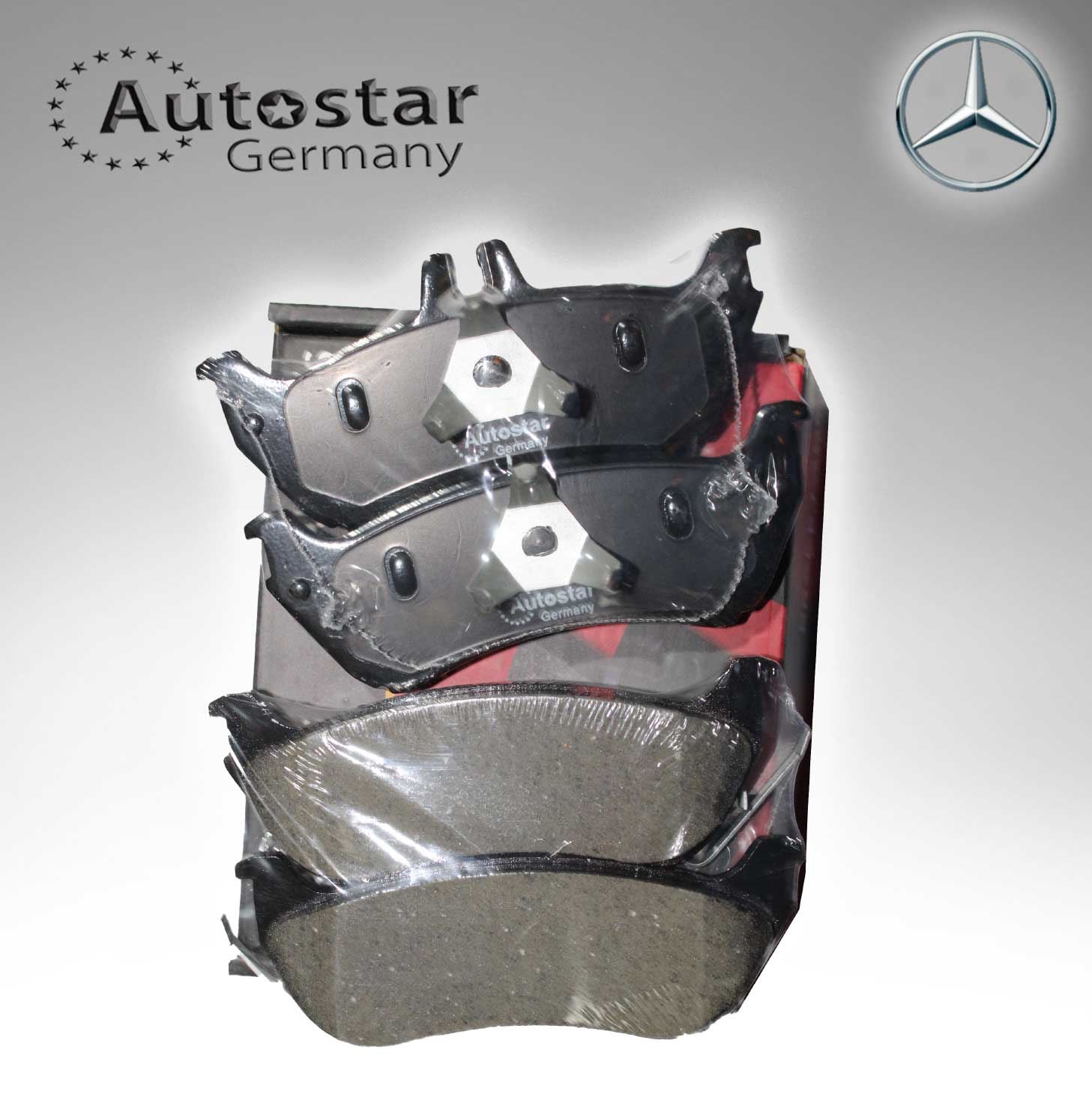 Autostar Germany BRAKE PADS For MERCEDES BENZ W163, ML320, 270, 230 1634200520