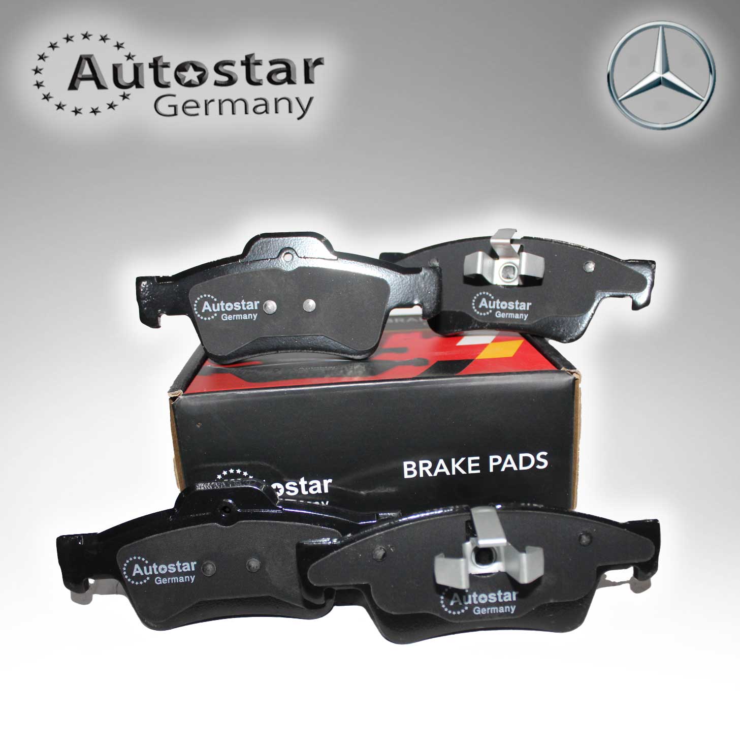 Autostar Germany BRAKE PAD SET For MERCEDES BENZ 1644202720