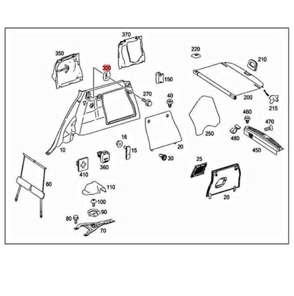 Mercedes Benz Genuine MOUNT 16469202289051