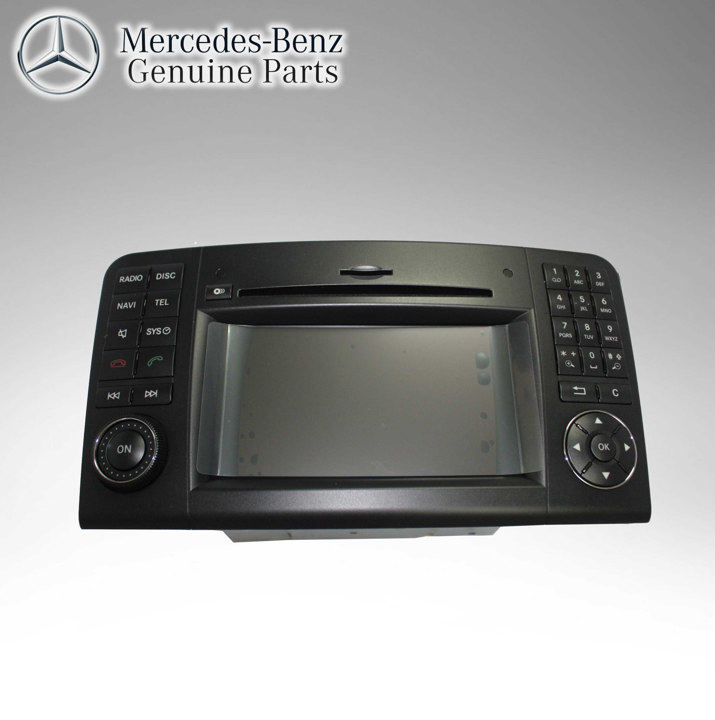 MERCEDES BENZ GENUINE -W164 ML HEAD UNIT RADIO NAVIGATION SYSTEM- 1649002401