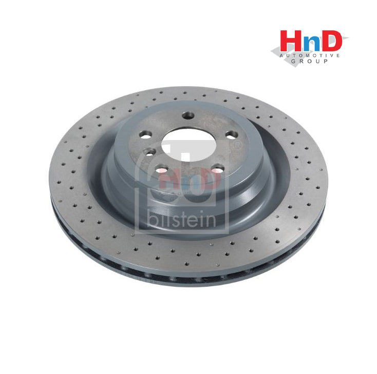 FEBI BILSTEIN 106606 Brake disc Rear Axle, For MERCEDES-BENZ W166 X166  1664230312