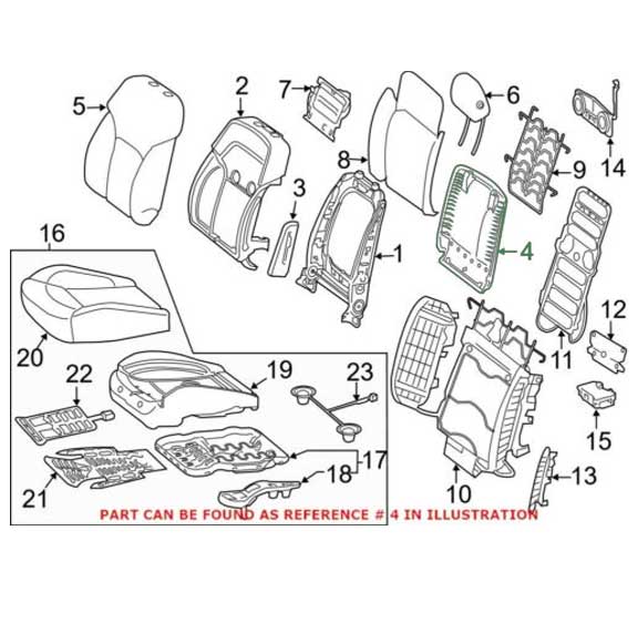 Mercedes Benz Genuine TRIM 16691000038Q98