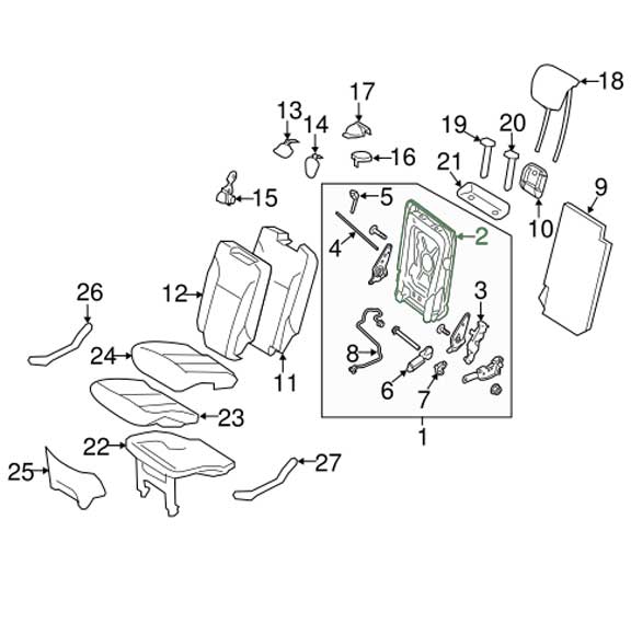 Mercedes Benz Genuine COVER PLATE 16693601119051