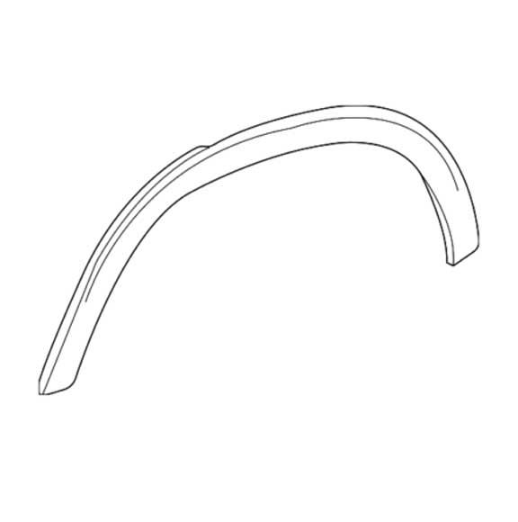Mercedes Benz Genuine WHEEL ARCH COVER 16788047059197