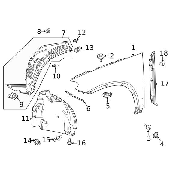 Mercedes Benz Genuine CHAFE PROTECTION 1679870400