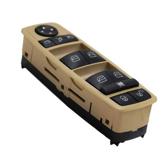 Autostar Germany WINDOW SWITCH (Cream Color) For Mercedes Benz 1698206710