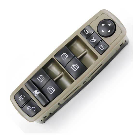 Mercedes Benz WINDOW SWITCH (brown color) 1698206710
