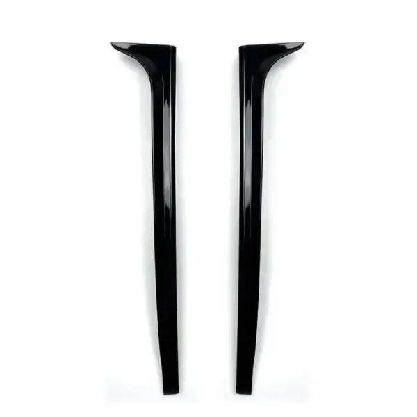 Rear Window Side Wing Glossy Black CC-2612 Compatible With Volkswagen Polo 2010-2023