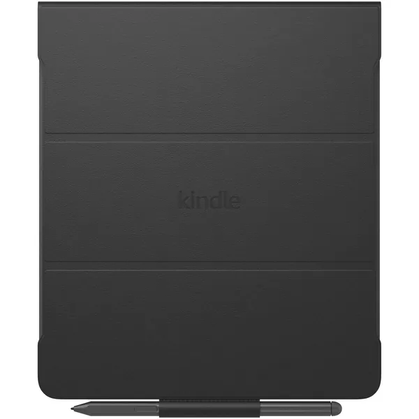 Kindle Scribe Plant Based Leather Folio [2024] (Black)