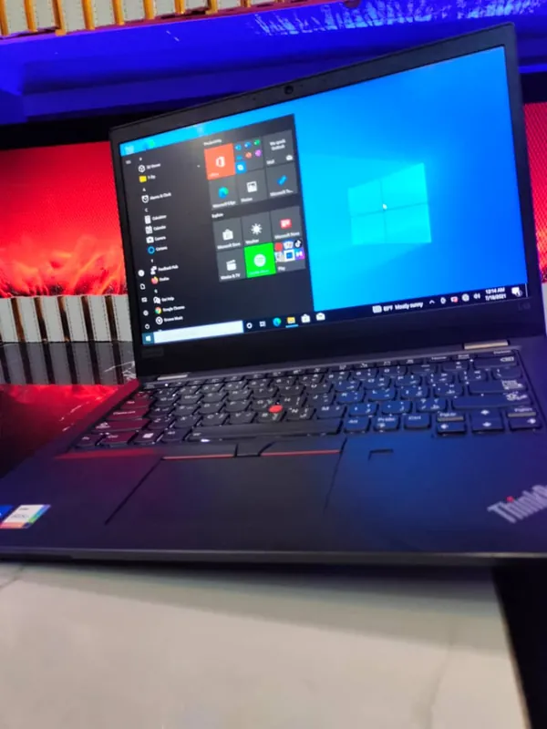 Uk Used Lenovo Thinkpad 20JVS1TM02 L13 Intel Core i5 1145G7 256GB SSD 16GB RAM HDMI 8GB total graphics