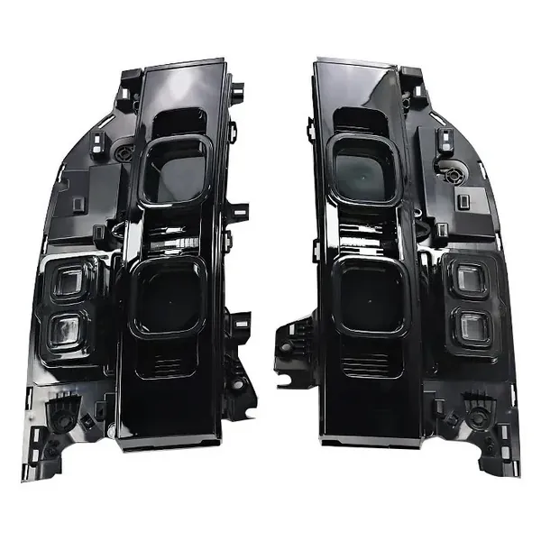 Upgraded Tail Light Lamp Xenon Taillight Retrofit Upgrade Modified Led Drl Hid Black CC-6999 Compatible With Range Land Rover Defender 90 110 L663 Lr129997 2020+