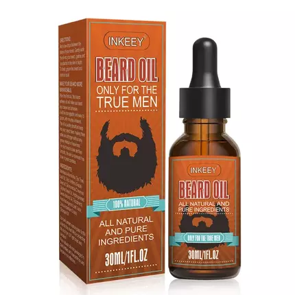 INKEEY Beard Growth Oil Nourishes, Strengthens and Grows Beard Oil, 30ml