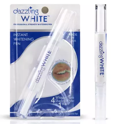 Dazzling Instant Teeth Whitening Pen - Cleaning Serum to Remove Plaque and Stains, Dental Tool for Oral Hygiene, Effective Tooth Whitening Solution.