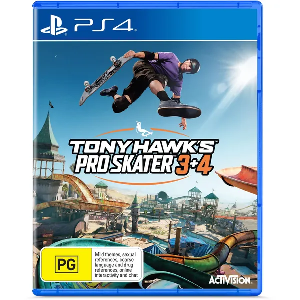 Tony Hawk's Pro Skater 3 + 4 PS4 Game