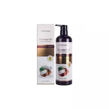Keratin Coconut Shampoo With Coconut Fruit Extract - Soft and Smooth Hair - Scalp Care  For All Hair Types 900ml