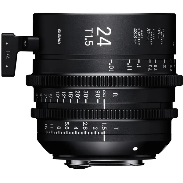 Sigma 24mm T1.5 Fully Luminous FF High-Speed Prime (EF, Feet)