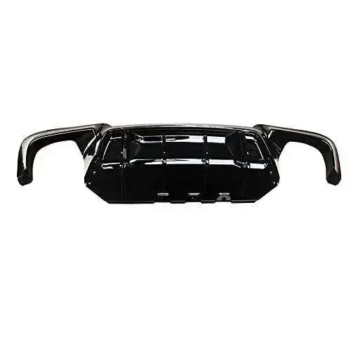 M5 After Lip Bumper Lip Rear Diffuser M5 Glossy Black CC-89 Compatible With BMW 5 Series F10 2010-2017