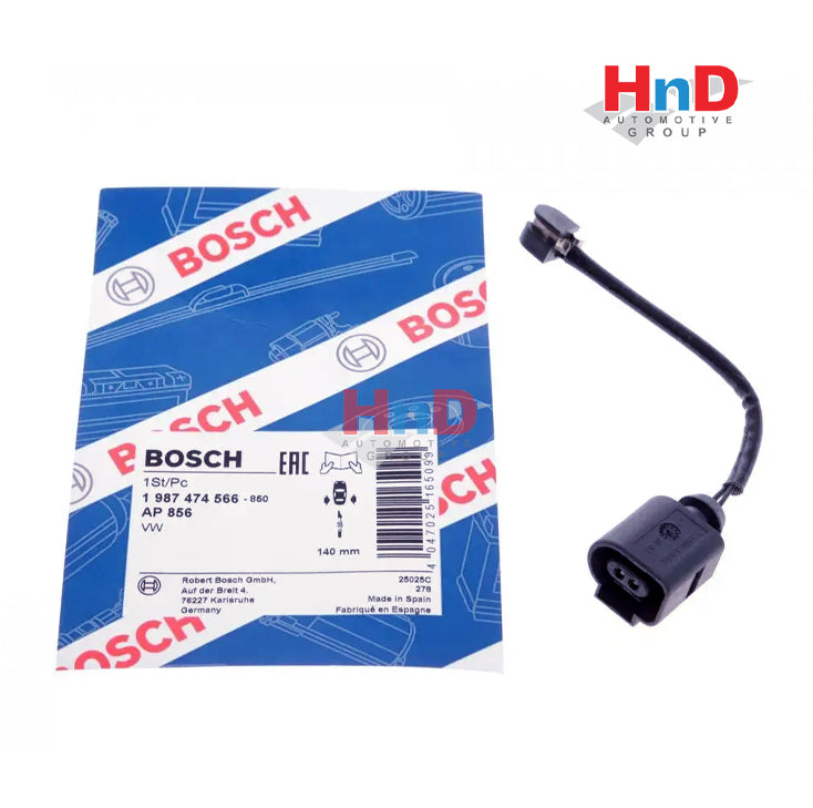 BOSCH (1 987 474 566) BRAKE WEAR SENSOR For PORSCHE Panamera Cayenne Touareg II 1987474566