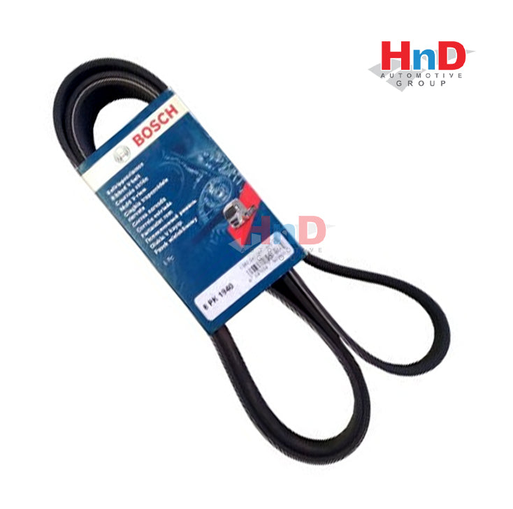 BOSCH ( #1987947052 ) Serpentine belt 1480mm, 8PK1480 For BMW 7 F01, F02, F03, F04 1987947052