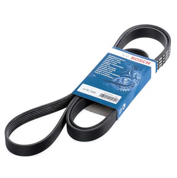 Bosch Fan V-Belt 6PK1980 (1 987 947 832) For Mercedes Benz 1987947832