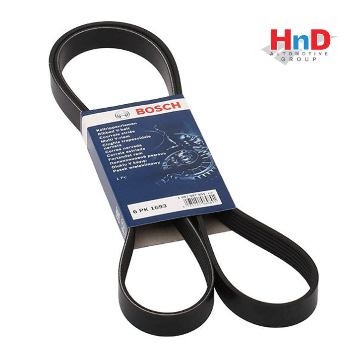 BOSCH 1 987 947 951 Serpentine Belt For AUDI 4A2 4A5 8P1 8PA 8P7 8X1 8XK 8XA 03F260849A